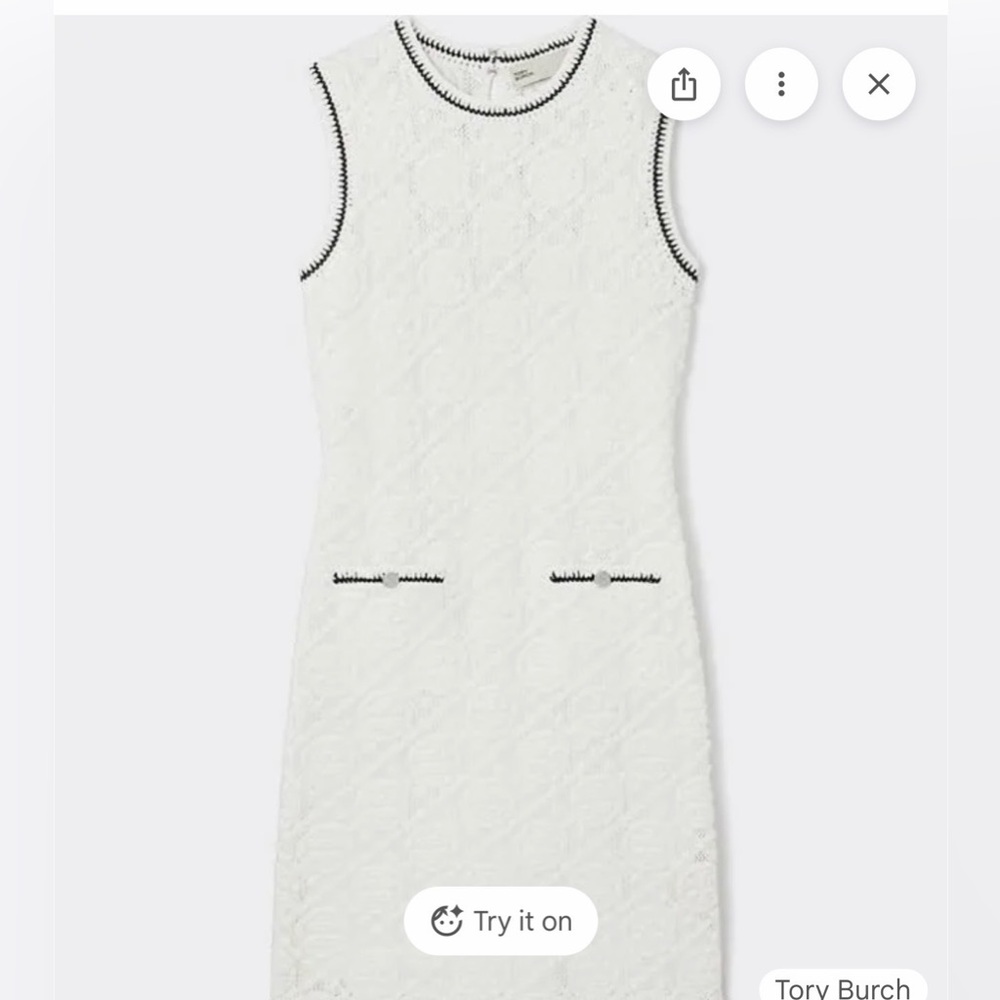 Tory Burch pointelle sweater dress